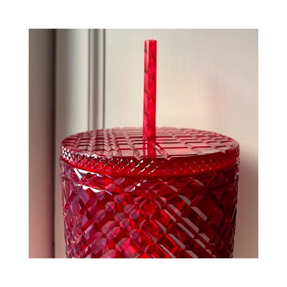 Starbucks Red Jeweled Tumbler - Picture 2 of 4